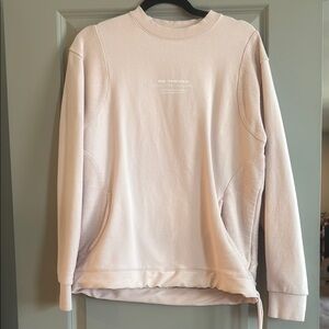 Women's Cream Crew Neck Sweater